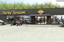 Artist's impression: Jennings Motor Group's Gateshead Harley Davidson site
