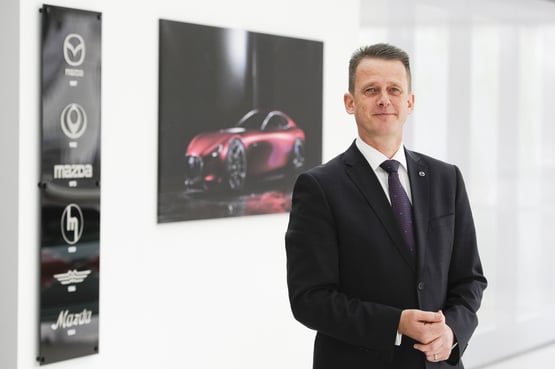 Jeremy Thomson, managing director of Mazda UK