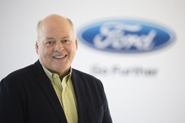 Ford Motor Company president and chief executive Jim Hackett