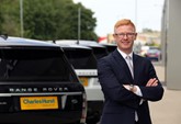 Alan Thompson, head of business at Charles Hurst's £8m Jaguar and Land Rover base in Belfast