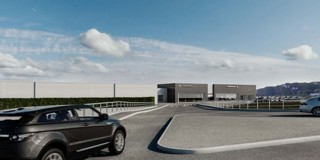 Artist's impression: Sytner Group's planned JLR dealership at Swan Valley, Northampton