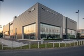 JLR Dual  Arch Concept car dealership facility in South West London