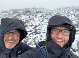 JCT600's John Tordoff and Andy Bateman in training for their Kilimanjaro climb