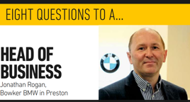 8 Questions to… Bowker BMW head of business Jonathan Rogan