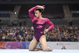 British Gymnastics star star Claudia Fragapane