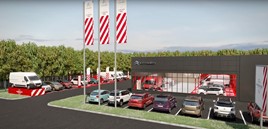 Citroen van dealership CI