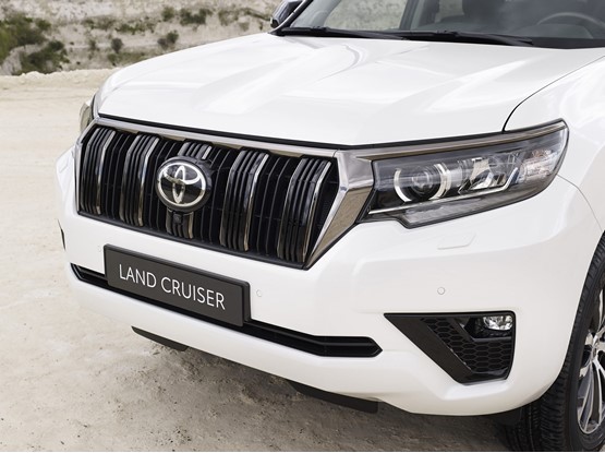 Toyota's updated 2020 Land Cruiser SUV features a new grille