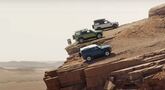 Land Rover cliff-edge advert