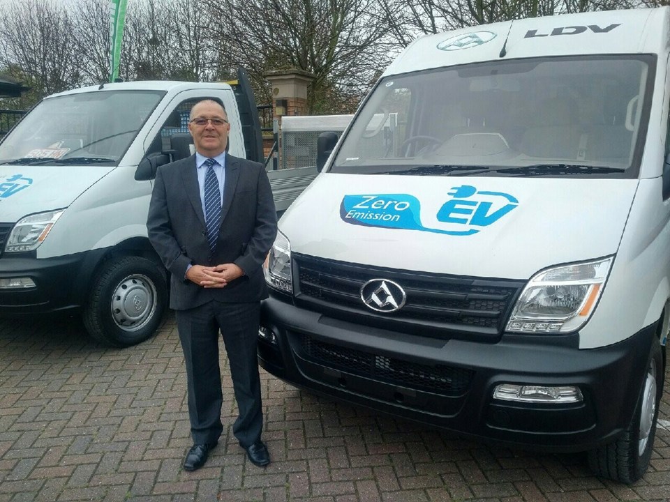 LDV UK dealer development manager Bill Laidlaw