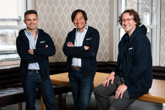 Fixter founders  and Hakan Dogu