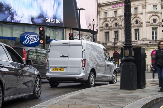 The LEVC electric van