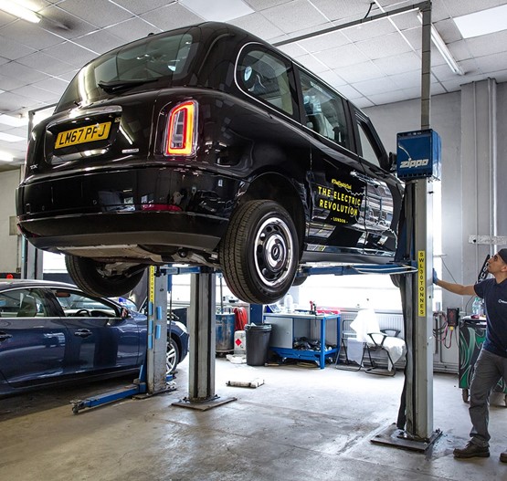 Some Volvo Car UK retailers are already catering for LEVC customers' servicing needs