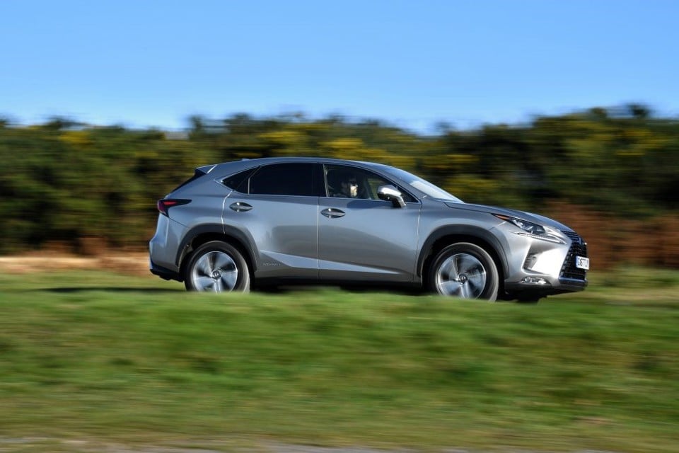 The Lexus NX hybrid SUV