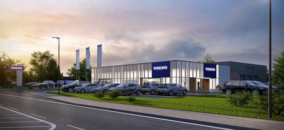 Lipscomb Cars' planned Volvo showroom in Canterbury