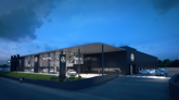 Artist's impression from Northill Associates: Lookers planned Mercedes and Smart dealership in Brighton