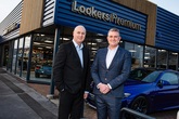 Lookers’ franchise director Steve Eley and Lookers Premium general manager  Rikki Ledger at the new facility in Newcastle 