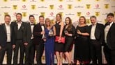 Lookers' attendees at The Sunday Times Best Companies to Work For collect their award