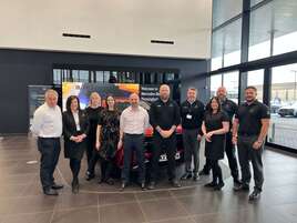 LSH Auto mental health first aiders at Mercedes-Benz of Birmingham
