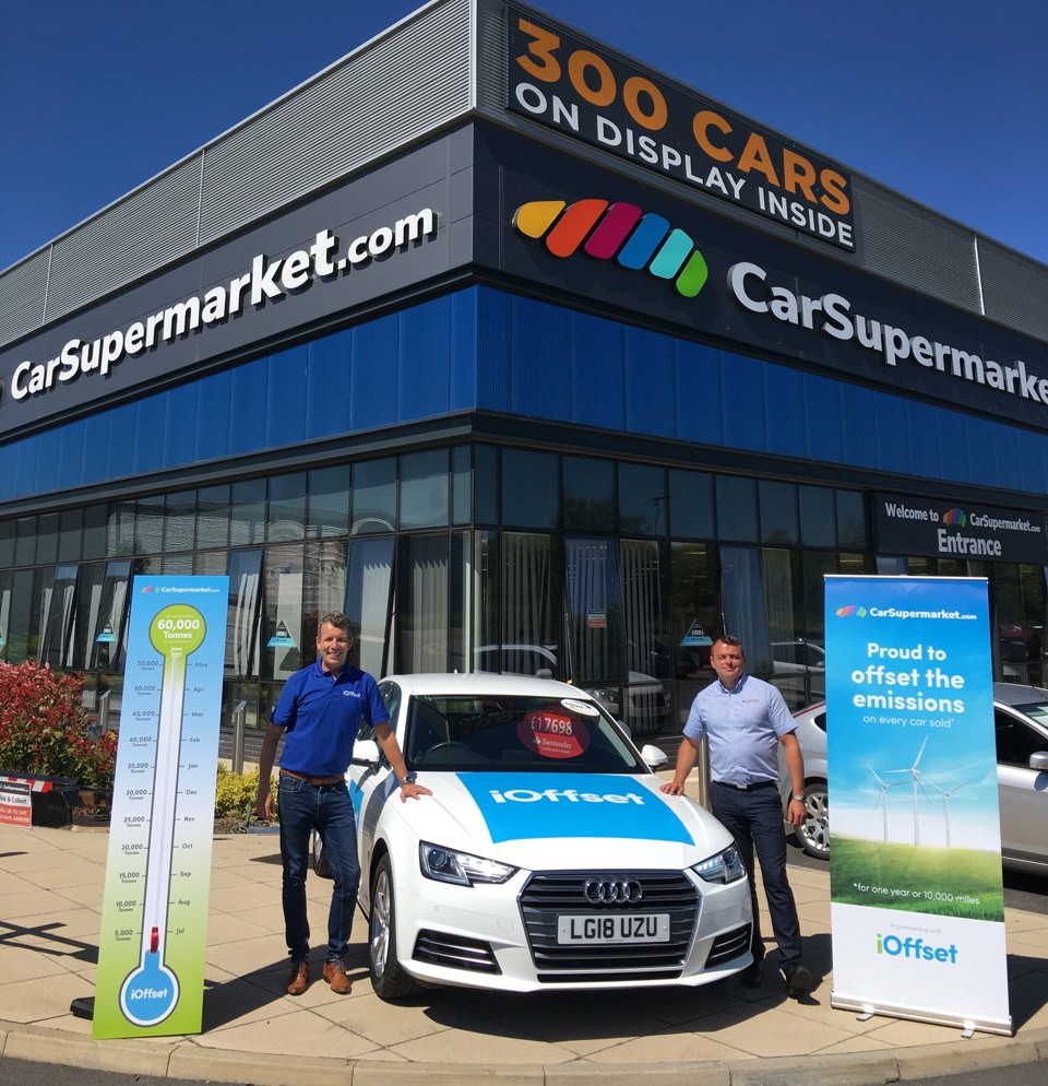 iOffset founder Mark Hammond and John Wallworth, managing director at Motor Depot