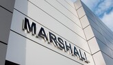 Marshall signage at a JLR Arch Concept dealership