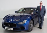Howard Dalziel, Maserati GB's national corporate sales manager