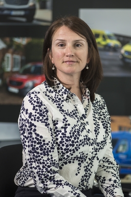 Sarah Palfreyman, UK Sales Director for Mercedes-Benz Vans