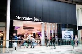 Mercedes-Benz pop-up Westfield