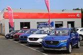 Richard Hardie's new MG Motor UK franchised car dealership in Ashington, Northumberland