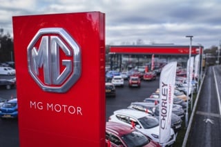 The UK's network of MG dealerships will reach 160 locations by the end of 2025