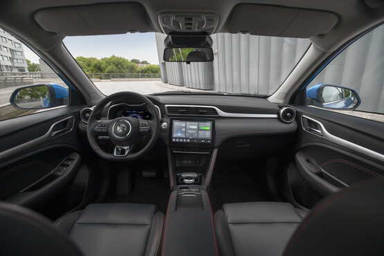 Inside the newly-updated MG ZS EV