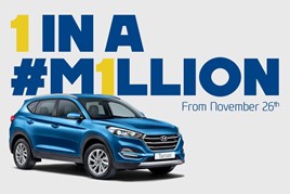 Hyundai to mark one millionth UK car with a car give away