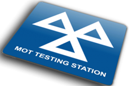 MoT test station logo