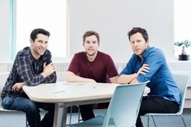 Motorway.co.uk’s founders Tom Leathes, Alex Buttle and Harry Jones