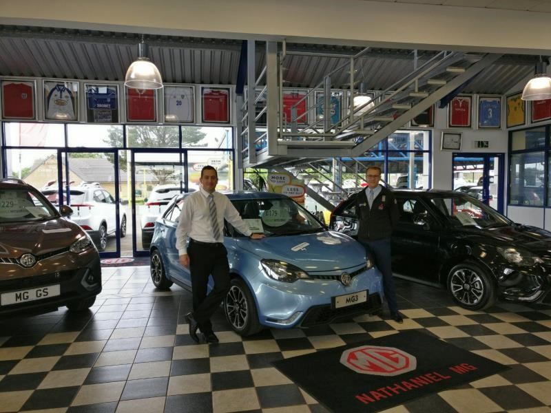 Award winners: Nathaniel Cars Bridgend