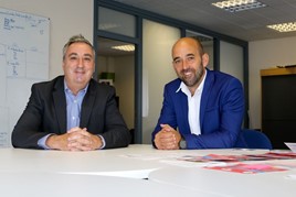 Aston Barclay chief executive Neil Hodson (left) and Tom Marley chief executive of The Car Buying Group
