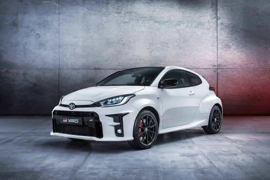 The high-performance Toyota Yaris GR hot hatch