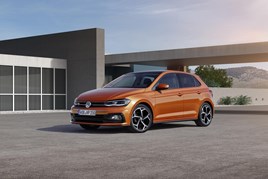 The sixth generation Volkswagen Polo