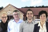 New starters at RTS Group (left to right): Debra Pitchford, Shaun Targett, Simon Snowdon, Clare Campbell