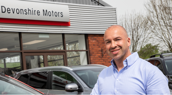 Nathan Tomlinson, owner and dealer principal, Devonshire Motors
