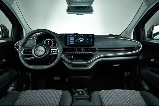 Inside the new Fiat 500 EV