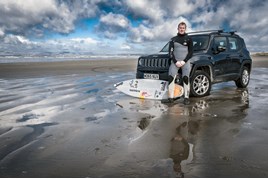 Jeep backs Andrew Cotton