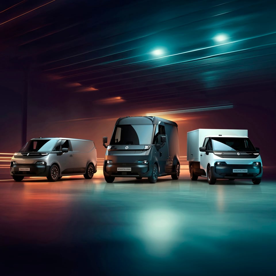 Renault's new electric van line-up