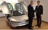 Marriott Motor Group takes delivery of the Volkswagen XL1