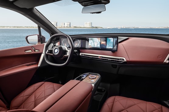 Inside the BMW iX EV