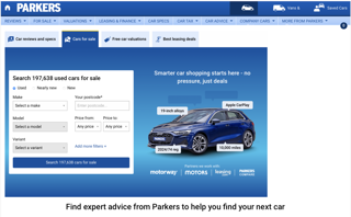 Parkers website changes make it easier for consumers to buy dealers' cars