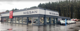 Park's Motor Group's new Nissan showroom in East Kilbride