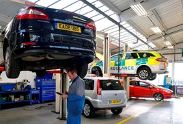 Servicing workshop