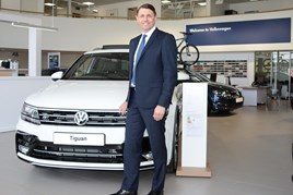 Alan Day Volkswagen managing director Paul Tanner 