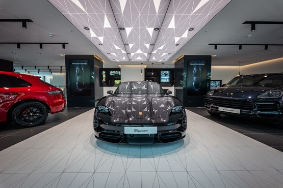 Inside Porsche Retail Group's 795sq-m Porsche Studio in Mayfair, London