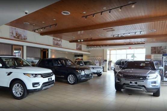 Pendragon Jaguar Land Rover dealership in Santa Monica, USA